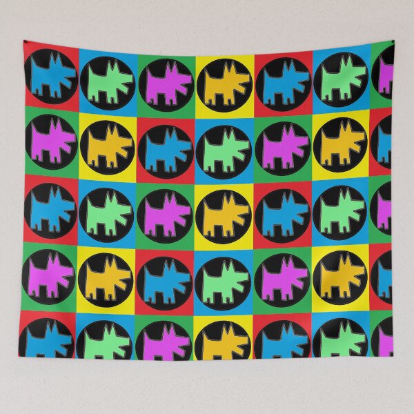 Item preview, Pop Dogs Colours 12345678 designed and sold by LowEndGraphics.