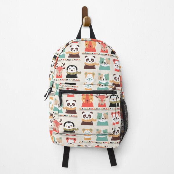 Item preview, Cute Winter Wild Animals Pattern for Kids – Cozy Cold Season Design designed and sold by DesignsVault.