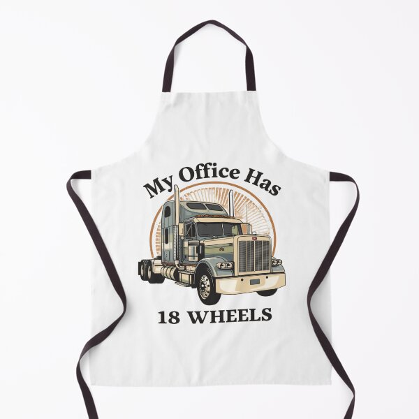 Item preview, My Office Has 18 Wheels Funny Gifts For Truck Drivers And Humor Lovers designed and sold by PaulaArtworks.