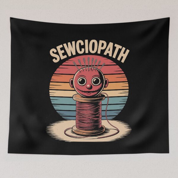 Item preview, Sewciopath Sewing Quilting Quilter Sewer designed and sold by KristieRamsey.