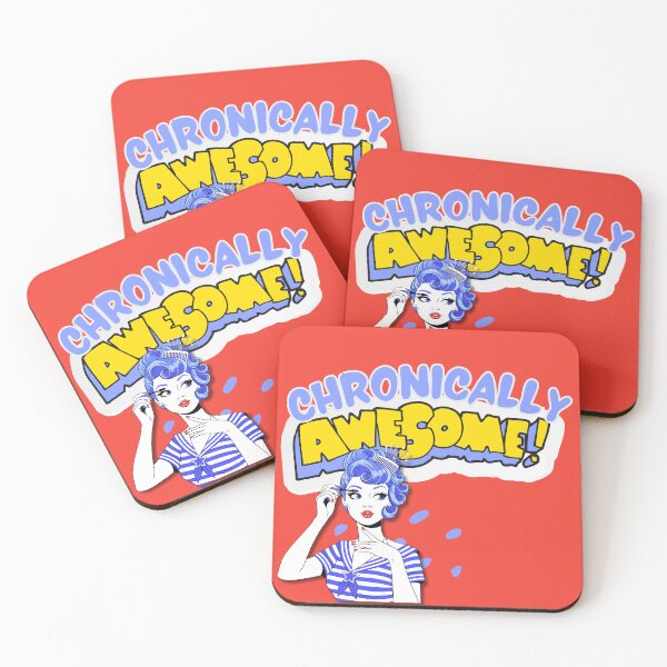 Item preview, Chronically Awesome! Red designed and sold by pulse_retail.