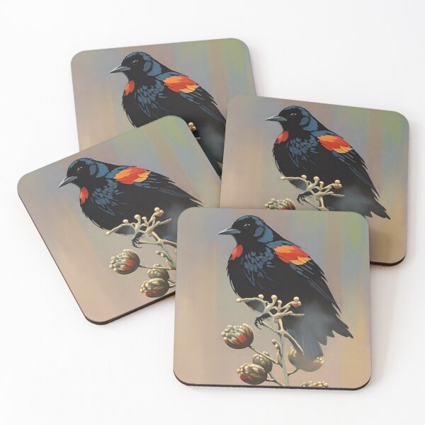 Item preview, Red Wing Blackbird in AI designed and sold by AmyBsPics.