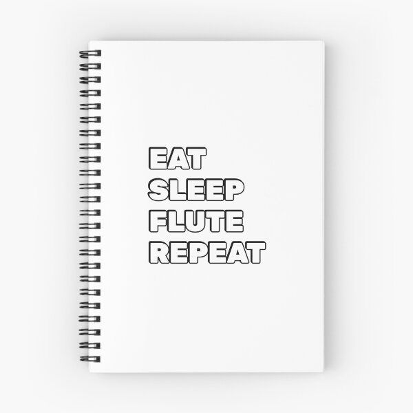 Item preview, Eat Sleep Flute Repeat    designed and sold by Inspirationmotivation.