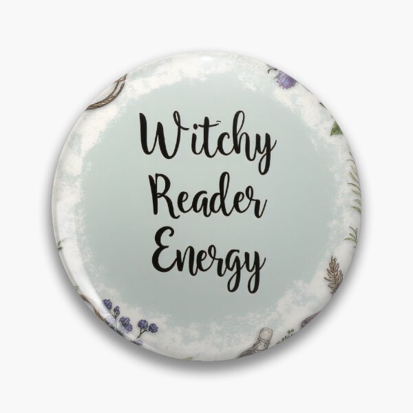 Item preview, Witchy reader energy with floral decorations and clocks surrounding a central design in a creative setting designed and sold by SpaceartLilu.