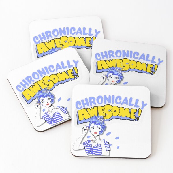 Item preview, Chronic Illness Chronically Awesome! pt 2 designed and sold by pulse_retail.