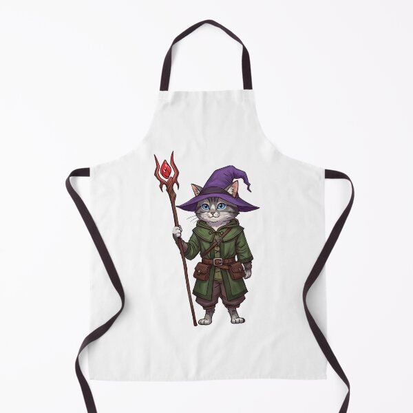 Item preview, Magical Cat Wizard in Purple Robes and Hat designed and sold by TeeARTHY.