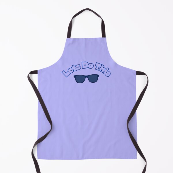 Item preview, Lets Do This Motivational Blue Sunglasses Stickers Prints Posters Wall Art Magnet Home Coffee Cup Decoration TShirt Stationary Notebook Magnet Hat Kitchen Work School Office Redbubble Shop designed and sold by Saritas Boutique Shop.