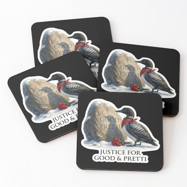Item preview, Justice For Good and Pretti Minnesota Rebel Loon designed and sold by The Grumpy Pet Club.