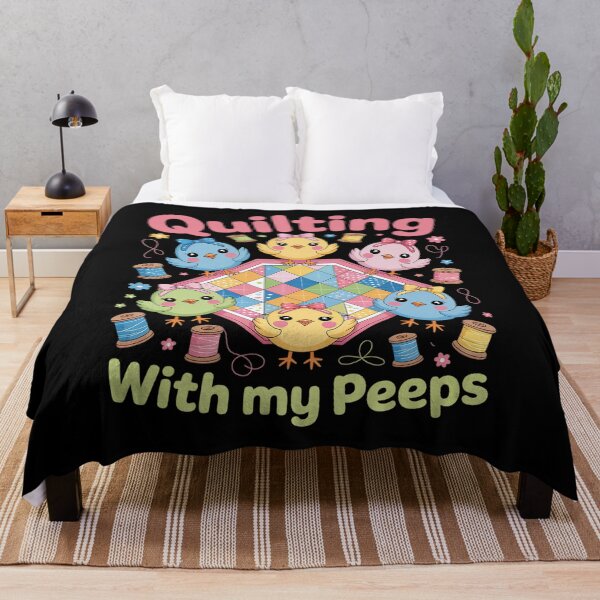 Item preview, Quilting With My Peeps Quilting Gift designed and sold by KristieRamsey.