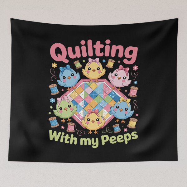 Item preview, Quilting With My Peeps Quilting Gift designed and sold by KristieRamsey.