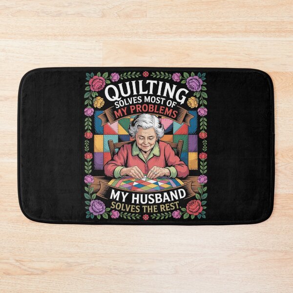 Item preview, Quilting Solves Most Of My Problems My Husband Solves designed and sold by KristieRamsey.