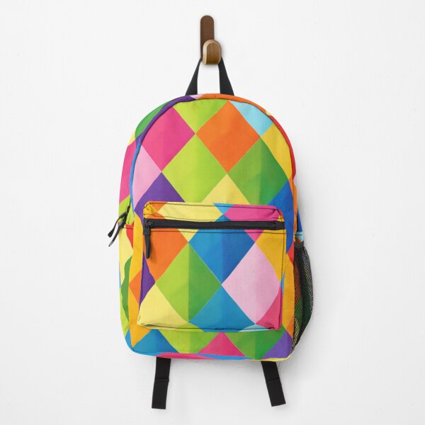Item preview, Colorful Rhombus Geometric Pattern designed and sold by Myra365Art.