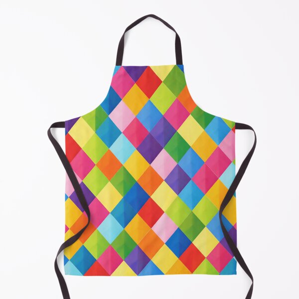 Item preview, Colorful Rhombus Geometric Pattern designed and sold by Myra365Art.