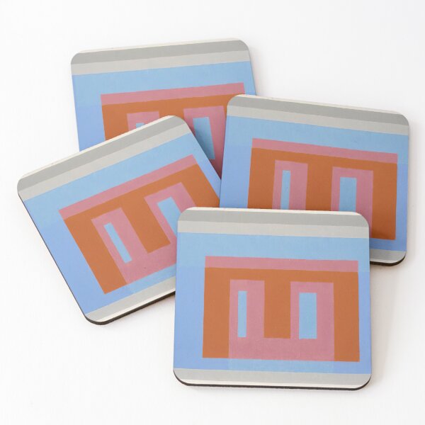 Item preview, ADOBE VARIANT LUMINOUS DAY 1952 By Josef Albers designed and sold by erinkavanagh.