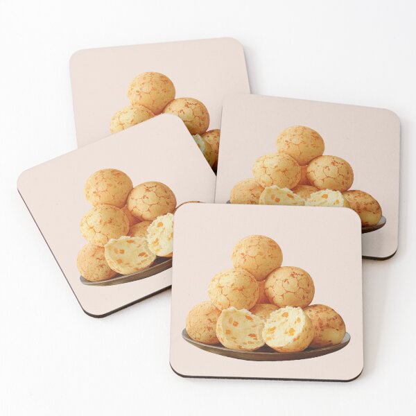 Item preview, Pile of Pão de Queijo, Brazilian Cheese Puff Balls designed and sold by Violet Peonies.