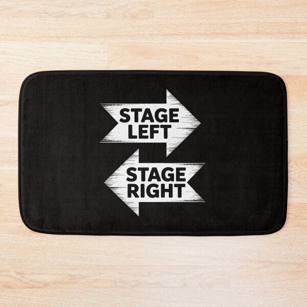 Item preview, Stage Left Stage Right Theater Drama Play designed and sold by HesterFoley.