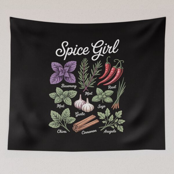 Item preview, Spice Girl Chef Cooking Lover Food Herb Chef Job Pride designed and sold by HesterFoley.