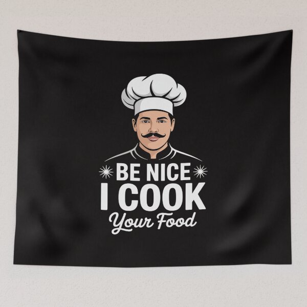 Item preview, Sous Chef Food Be Nice I Cook your Food designed and sold by HesterFoley.