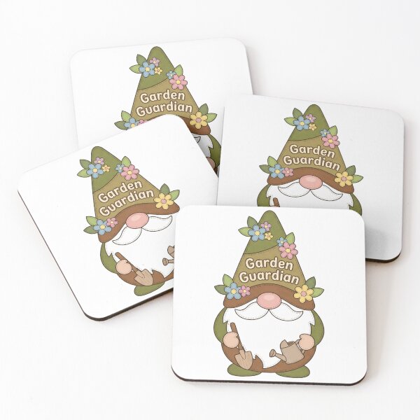 Item preview, Garden Guardian Gnome Cute Whimsical Illustrative designed and sold by chattsuede.