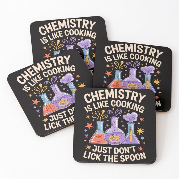 Item preview, Science Chemistry Is Like Cooking Just Don't Lick The Spoon designed and sold by HesterFoley.