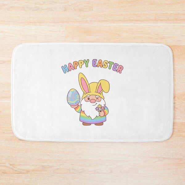 Item preview, Happy Easter Bunny Gnome Kawaii Cartoon Whimsical designed and sold by chattsuede.