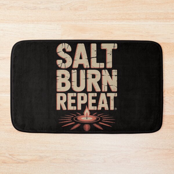 Item preview, Salt - Burn - Repeat - Supernatural Chef Cook Spirits designed and sold by PattonJillian.