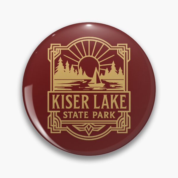 Item preview, Kiser Lake State Park designed and sold by Broken Antler Designs .