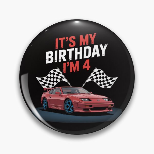 Item preview, Its My Birthday Im 4 Race Car 4th Bday Four Year Old Boys designed and sold by PattonJillian.