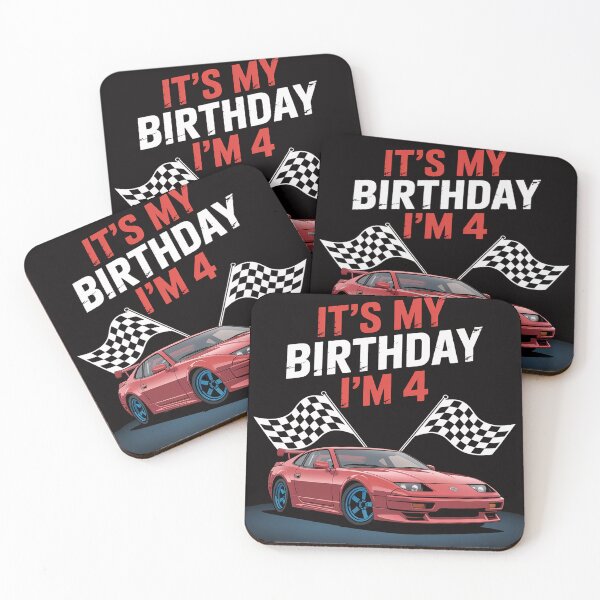 Item preview, Its My Birthday Im 4 Race Car 4th Bday Four Year Old Boys designed and sold by PattonJillian.