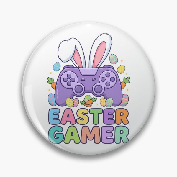 Item preview, Easter Gamer Controller Bunny Cartoon Cute Playful designed and sold by chattsuede.