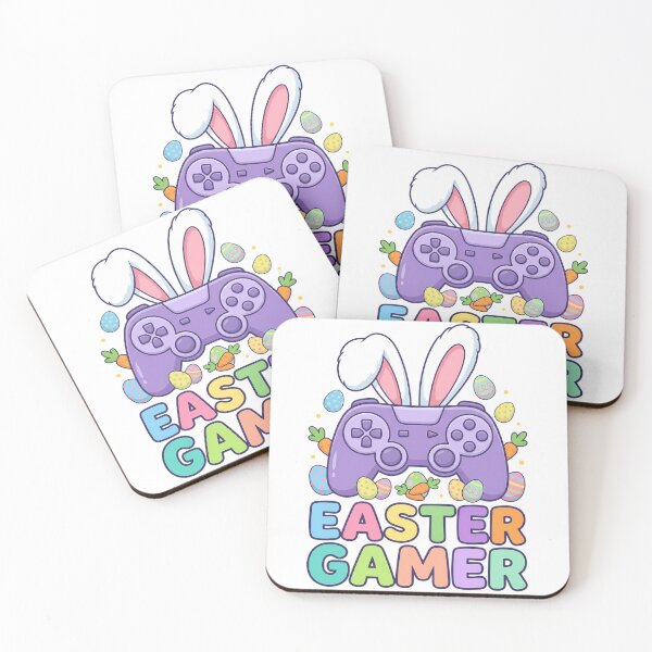 Item preview, Easter Gamer Controller Bunny Cartoon Cute Playful designed and sold by chattsuede.
