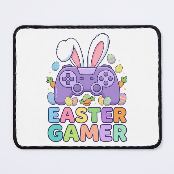 Item preview, Easter Gamer Controller Bunny Cartoon Cute Playful designed and sold by chattsuede.
