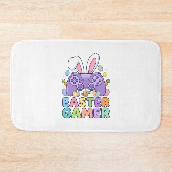Item preview, Easter Gamer Controller Bunny Cartoon Cute Playful designed and sold by chattsuede.