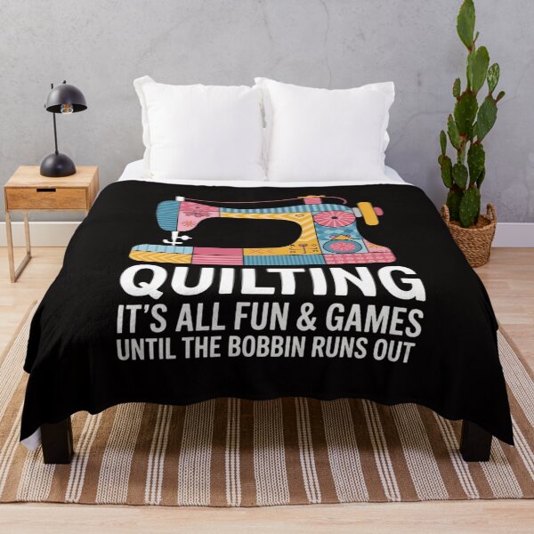 Item preview, Quilting Quilter Seamstress Quilt Bobbin designed and sold by HesterFoley.