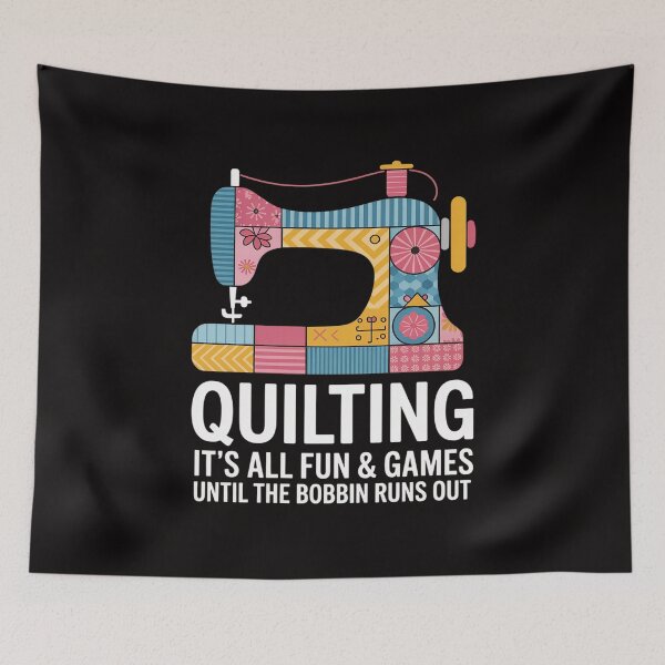Item preview, Quilting Quilter Seamstress Quilt Bobbin designed and sold by HesterFoley.