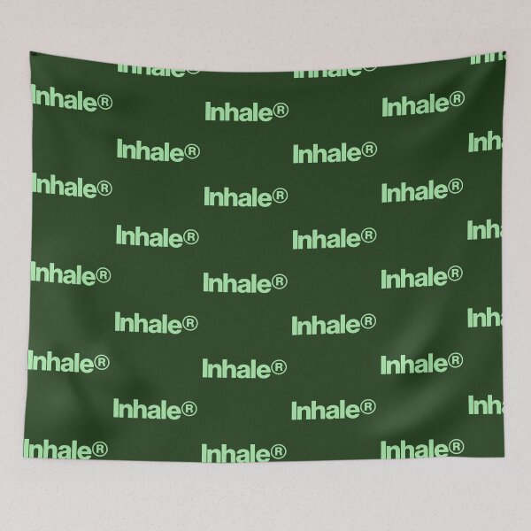 Item preview, New Inhaler Band Logo Light Green designed and sold by angiegarippa.