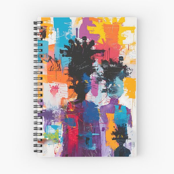 Aperçu de l'œuvre Identité électrique – Art du portrait abstrait audacieux créée et vendue par Unruly_Brilliance.