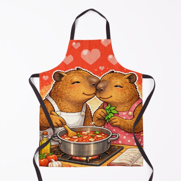 Item preview, Capybara In Love designed and sold by InkJoyEmporium.