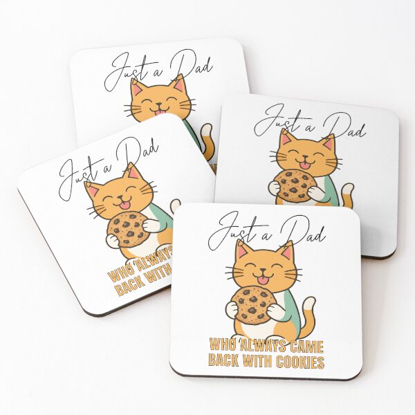 Item preview, Cat Dad Cookies - Funny designed and sold by Like it Different.