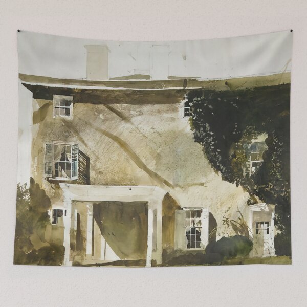 Item preview, THE HATTON HOUSE 1967 By Andrew Wyeth designed and sold by erinkavanagh.