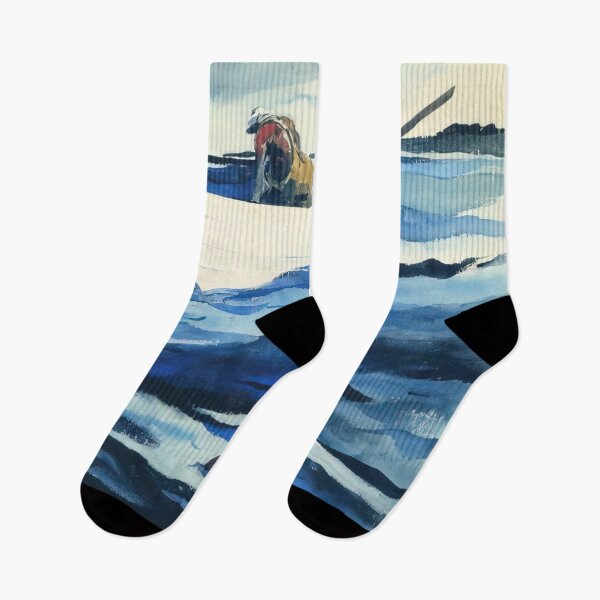 Item preview, THE LOBSTERMAN By Andrew Wyeth designed and sold by erinkavanagh.