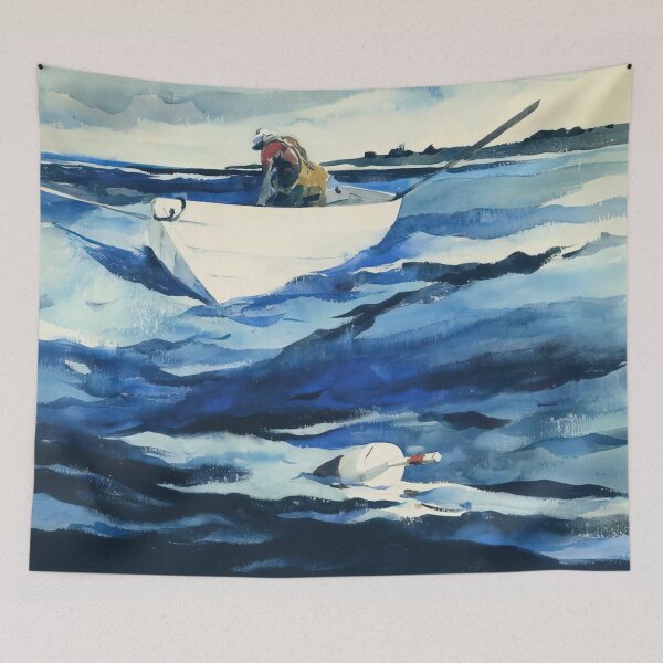 Item preview, THE LOBSTERMAN By Andrew Wyeth designed and sold by erinkavanagh.