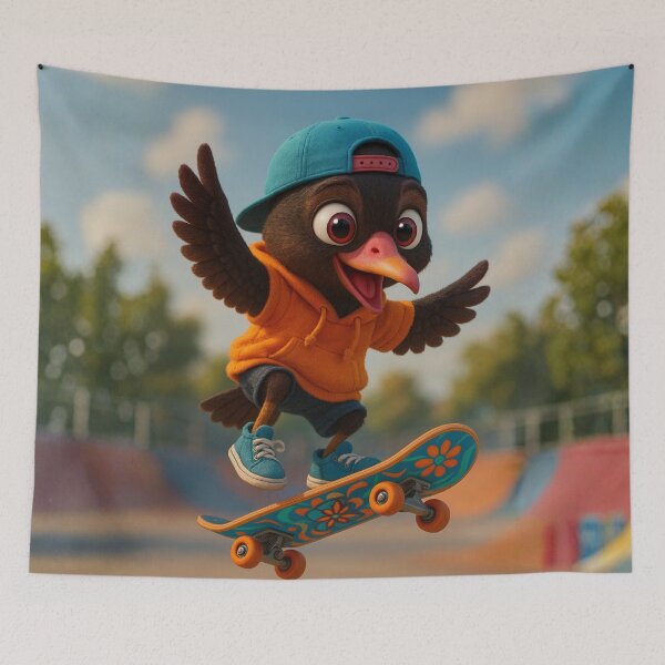 Item preview, Skater Northern Jacana designed and sold by Sillytoe.