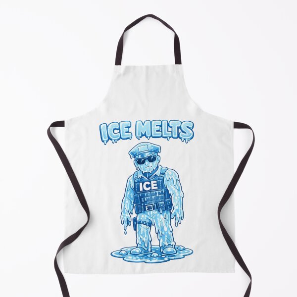 Item preview, ICE MELTS (Ice Cartoon Protest Parody) designed and sold by Sonic Nova Studios.