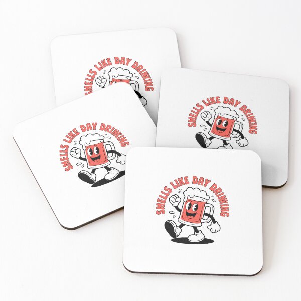 Item preview, Smells Like Day Drinking Funny Retro Cartoon Mascot designed and sold by Vintage Shapes.
