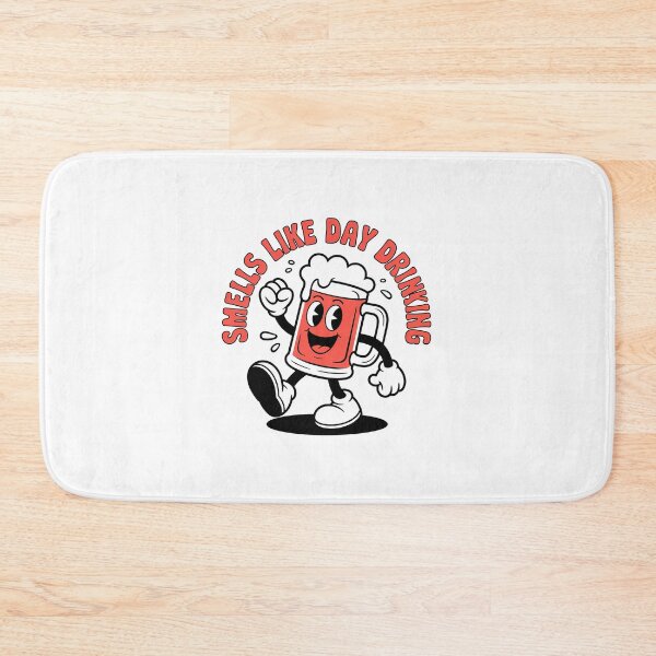 Item preview, Smells Like Day Drinking Funny Retro Cartoon Mascot designed and sold by Vintage Shapes.