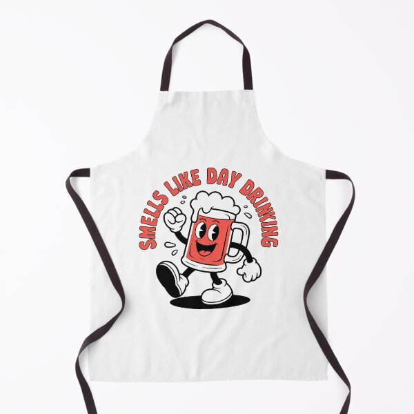 Item preview, Smells Like Day Drinking Funny Retro Cartoon Mascot designed and sold by Vintage Shapes.