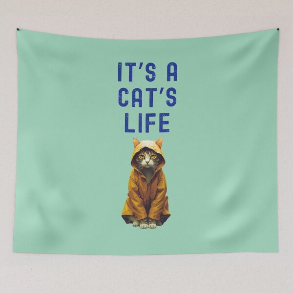 Item preview, It's a Cat's Life designed and sold by Lynn Williams.