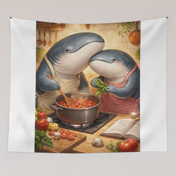Item preview, Whale In Love designed and sold by InkJoyEmporium.