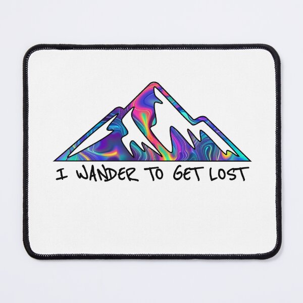 Item preview, I Wander to Get Lost Mountain Illustration designed and sold by Andrew Call.